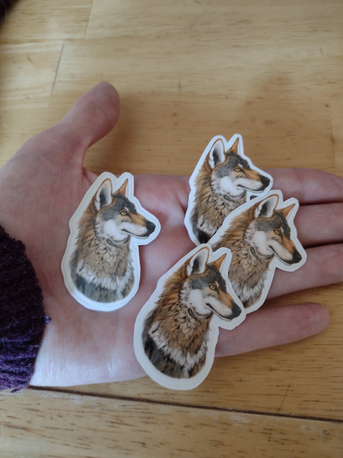 Wildlife Stickers - Foxes, Wolves, and more!